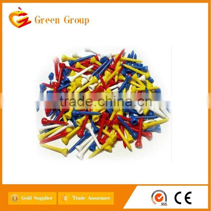 Brand new bright color golf tees for New year gift