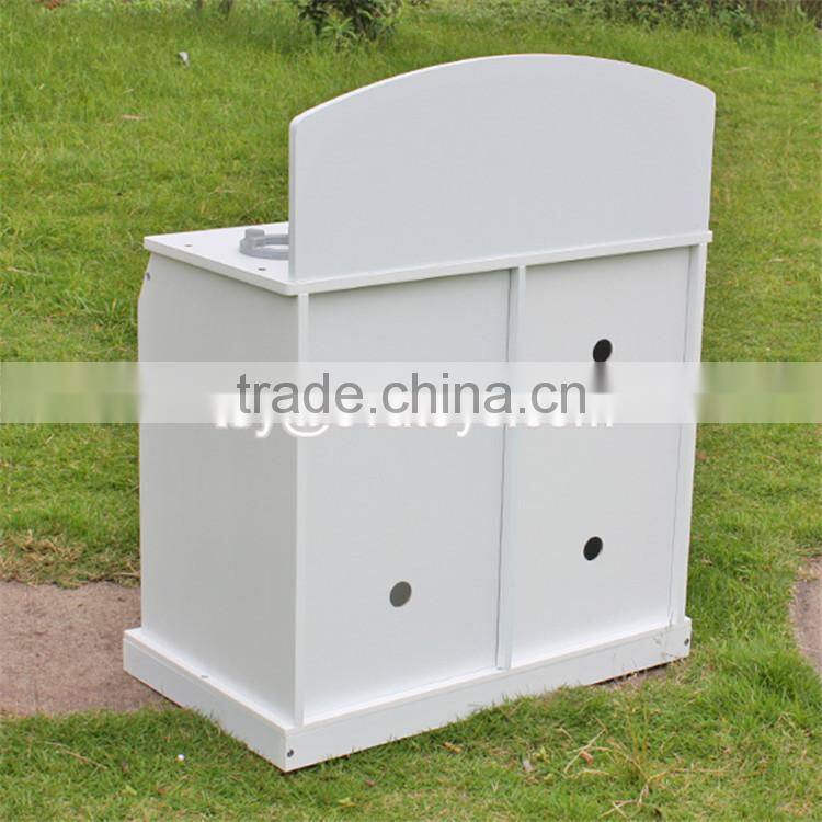 Best sale children pretend set toys wooden boys play kitchen W10C134B