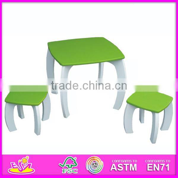 2015 New cute wooden kids chair toy. popular wooden mini children chair set colorful WO8G097-x