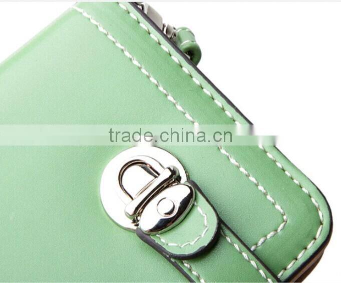 Leather Handle Wallet Case for Lady