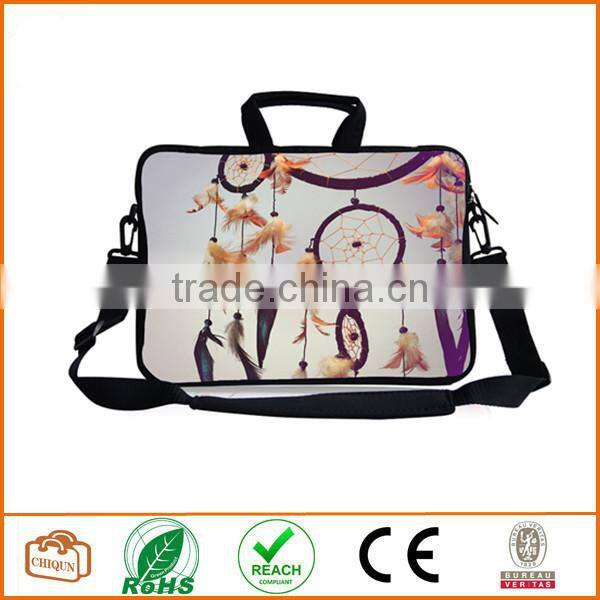 13-Inch Colorful Dream Catcher Design Waterproof Neoprene Laptop Sleeve Case Bag Handbag