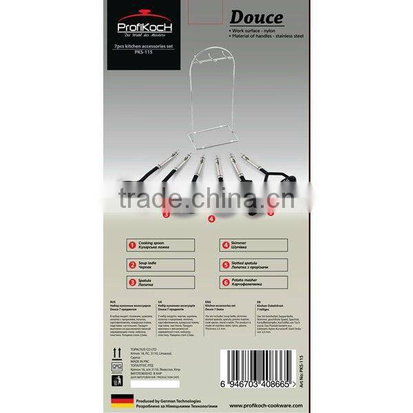 NY-1003 7pcs nylon kitchen tooling