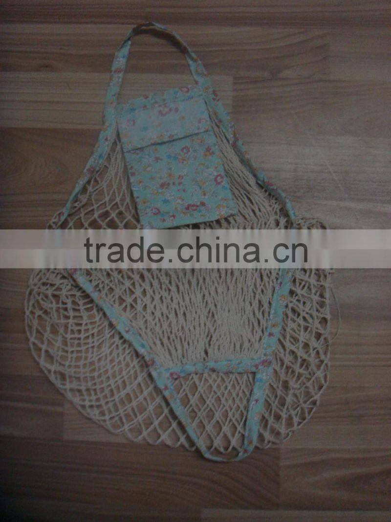 High quality cotton mesh tote bag /shopping bag