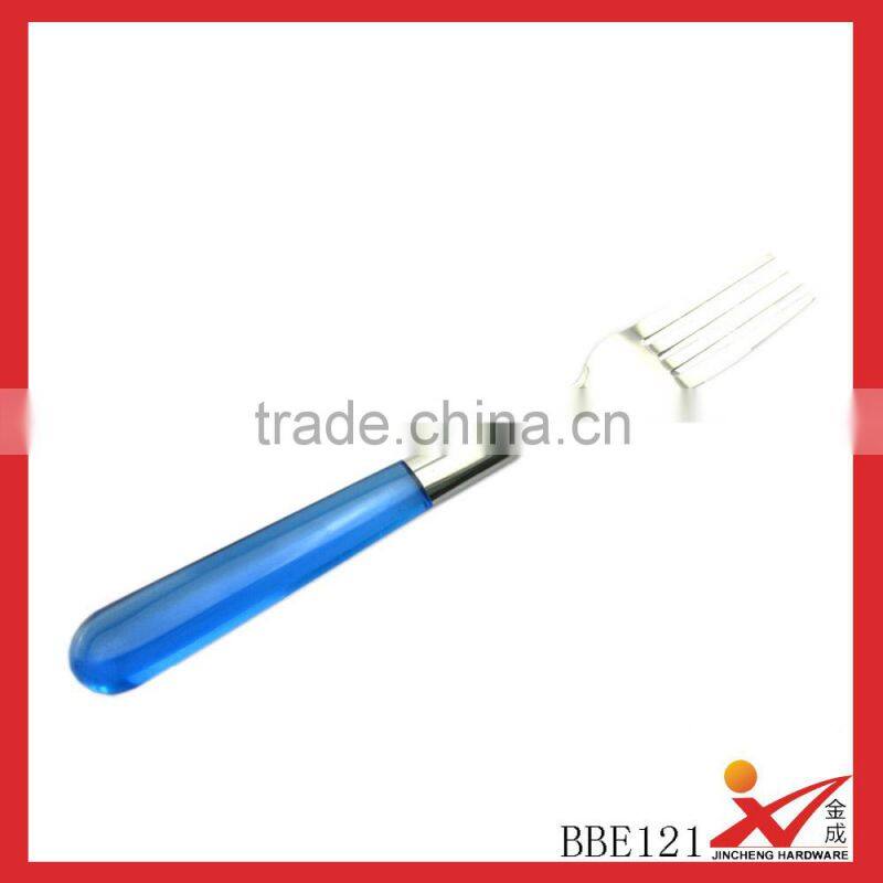 blue transparent steak knife BBE120 stainless steel