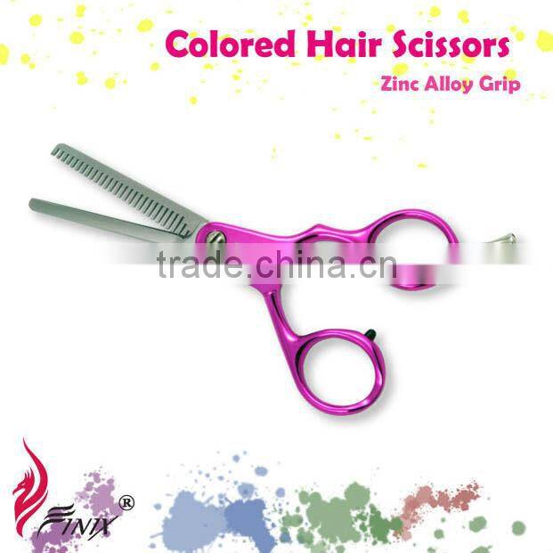 Zinc-Alloy Handled Customized Colored Hair Thinning Scissors