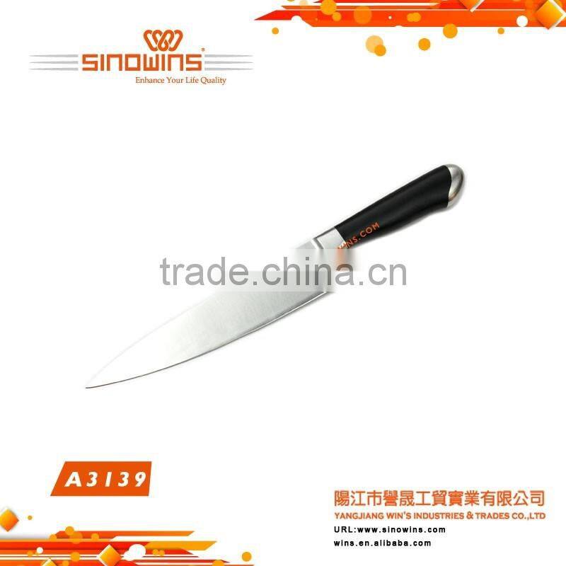 A3139 Super Quality Stainless Steel Kitchen Knife Set with Plastic Handle