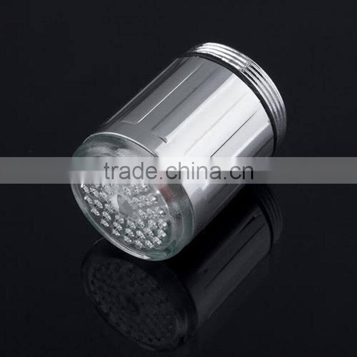 Led Water Faucet light 7 colors Changing Quick Flashing Shower Stream glow led water tap faucet ftic Water Stream Spout Sink Tap