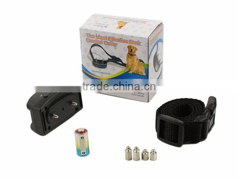 Cheap Black Anti Bark No Barking Remote Vibration Shock Dog Pet Training Collar