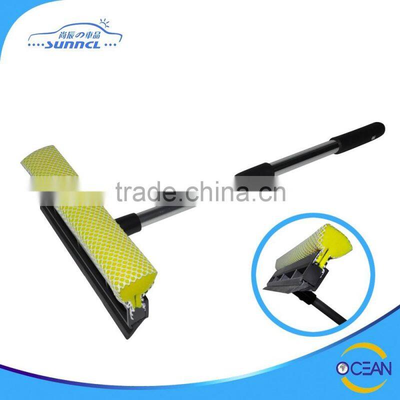 Multi Useful Telescopic Handle Car Wash Brush with Ice Scraper