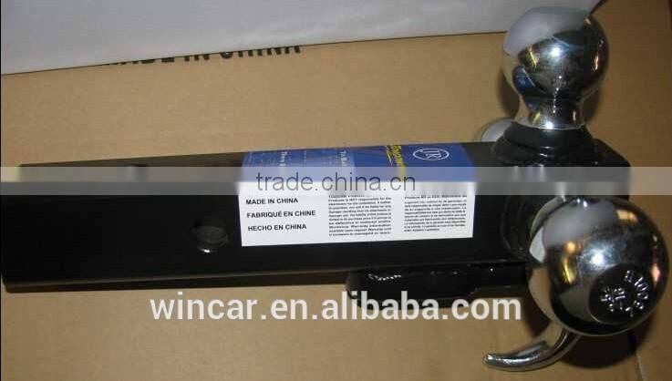 TRI-BALL MOUNT WITH HOOK AND SOLID SHANK