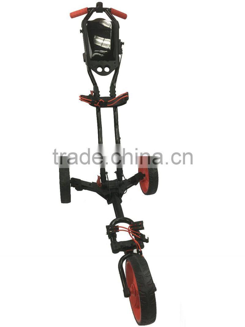 Push 3 Wheel Golf Trolley in Golf Trolley