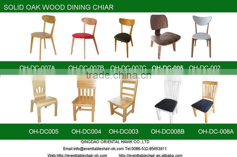 2015 hot selling oak model qingdao oak wood furniture of dining table