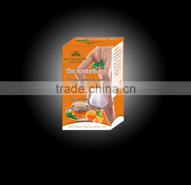 orange flavor slimming tea health tea