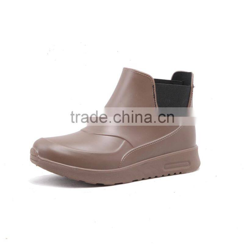 white soft new fashion sport style comfortable elastic gore high quality waterproof shoes for UNISEX women men rain boot wellies