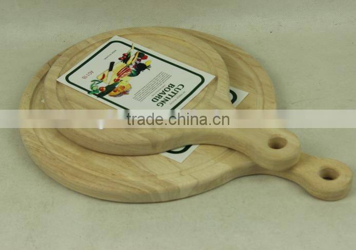 Handmade Wooden Plate Rounded Plate
