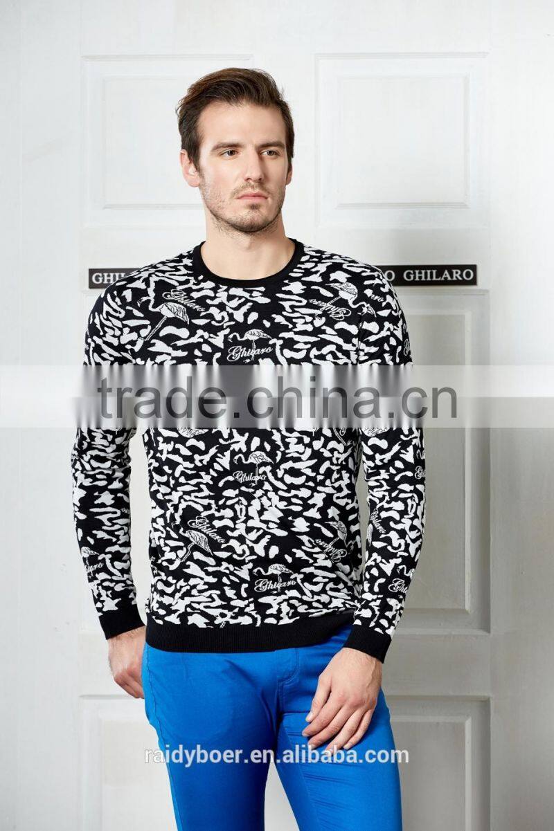 Raidy Boer Men's print knitwear