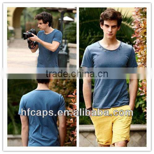 Wholesale soft cotton cheap plain T-shirt