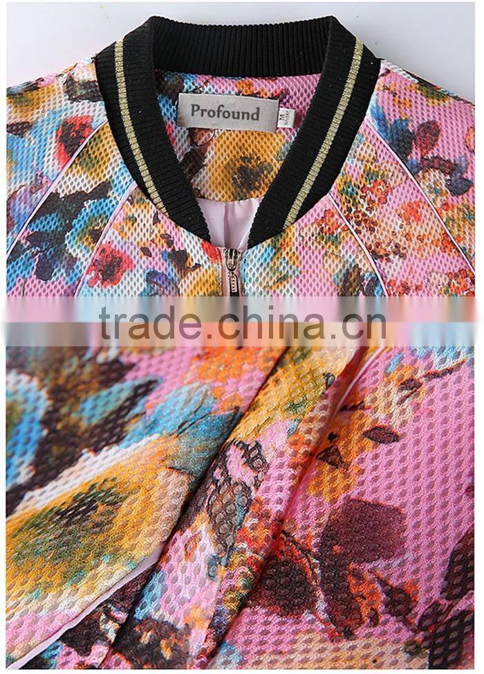 heated girls designer windbreaker sublimation baseball custom mesh women bomber jacket model 2015 winter 2016