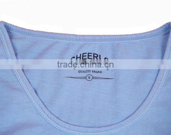 Customized printing for mens garment dye tee shirts