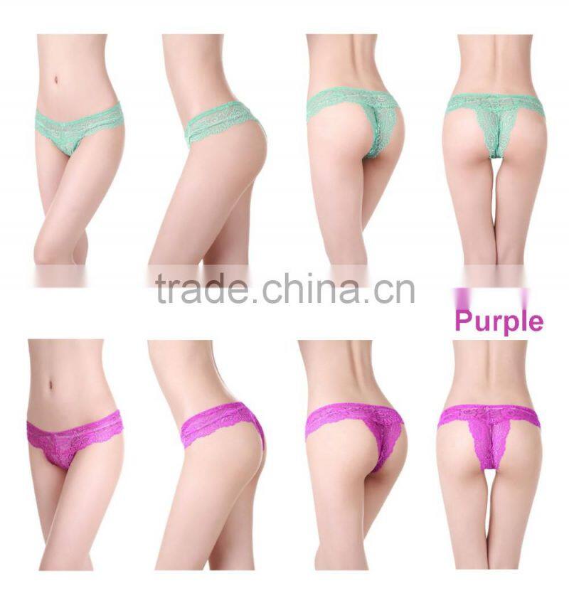 Very Nice Bright 12 Colors Packed Hot Women Thong Panties S M L For Sexy Market