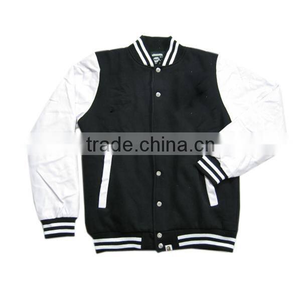 Hot Men's Jackets, Varsity Baseball for Men Jacket with Two Pockets