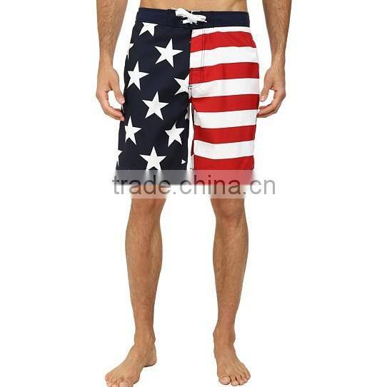 plain two tone mens board shorts with your own design