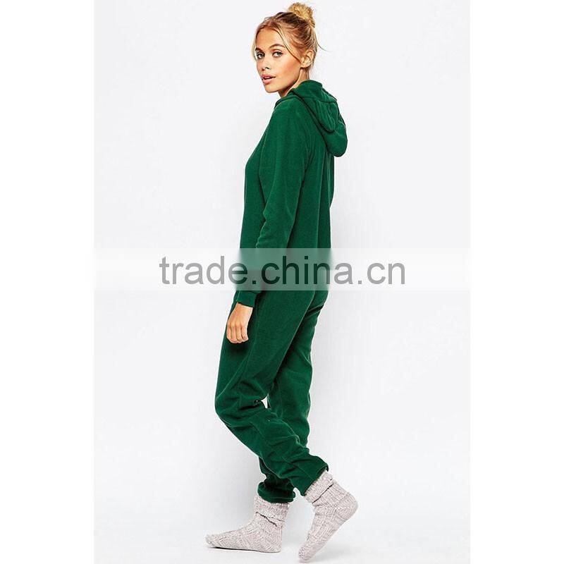 China factory fashion comfortable plain colour fleece onesie animal