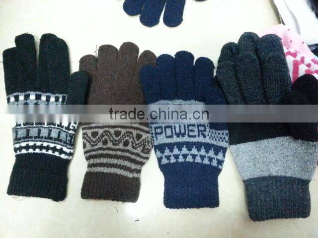 cheap winter gloves with good quality(lamb wool)
