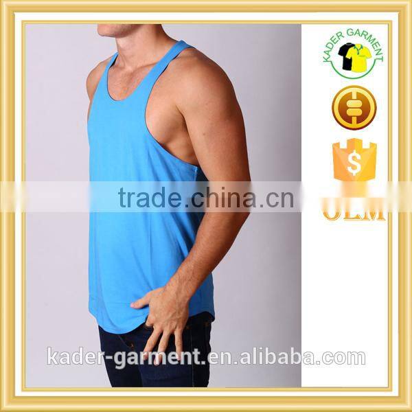 Mens custom gym stringer singlet wholesale, stringer tank top for bodybuilding
