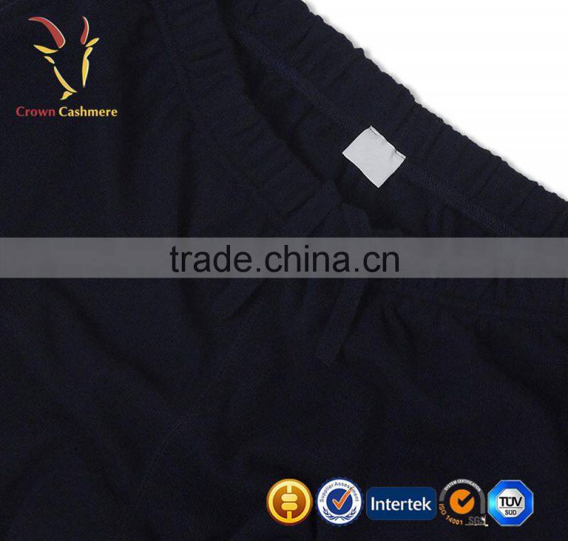 Men's 100% cashmere pants