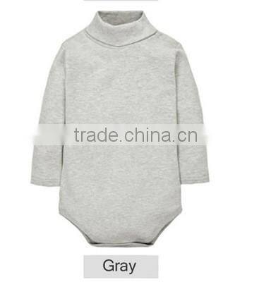 Color Customized Baby Clothing 2016 Newborn Carters Baby Jumpsuit Long Sleeve Infant Turn-down Collar Romper