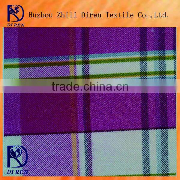 100% cotton heavy colorful check upholstery fabric textile