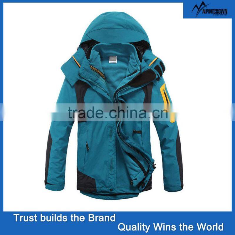 2017 Hot Sales Men Hooded Outdoor Hiking Jackets