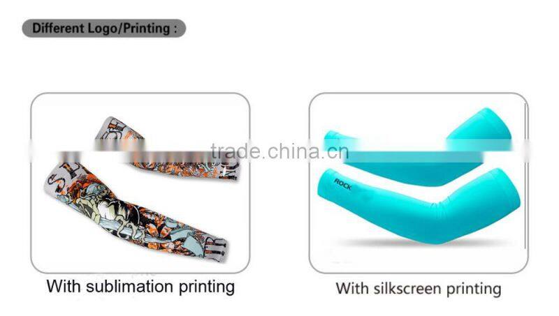 heat slimming Multifunction Cycling Wear Fashion Outdoor Sport Anti-UV Protection Breathable Arm tattoo Sleeve