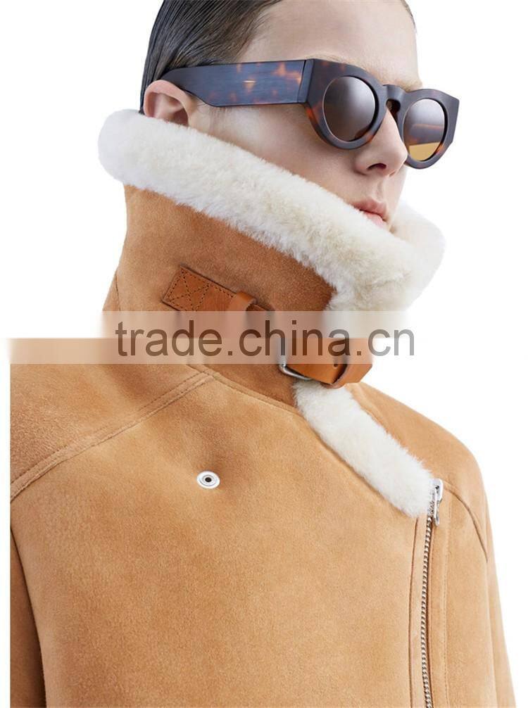 2017 latest design MOTORCYCLE LEATHER JACKET