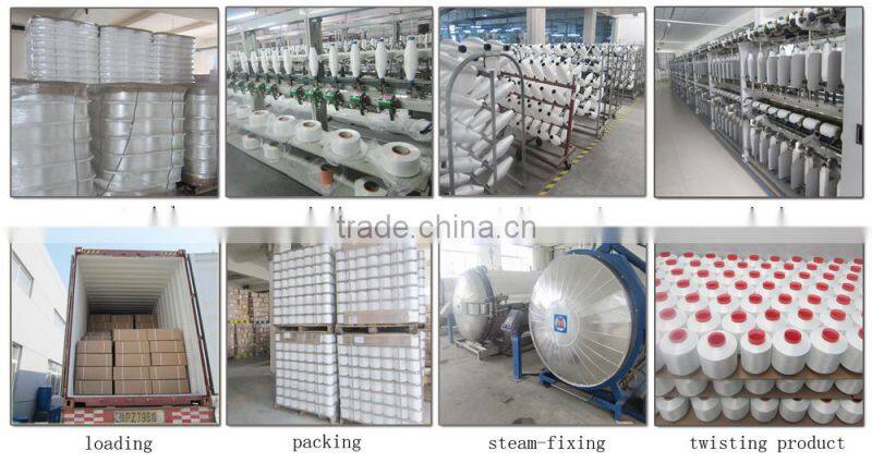 competitive price twisted polyester yarn