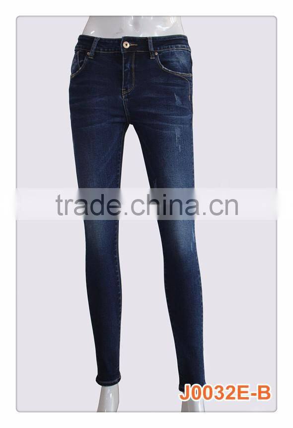 J0032E high class denim fabric for women jeans