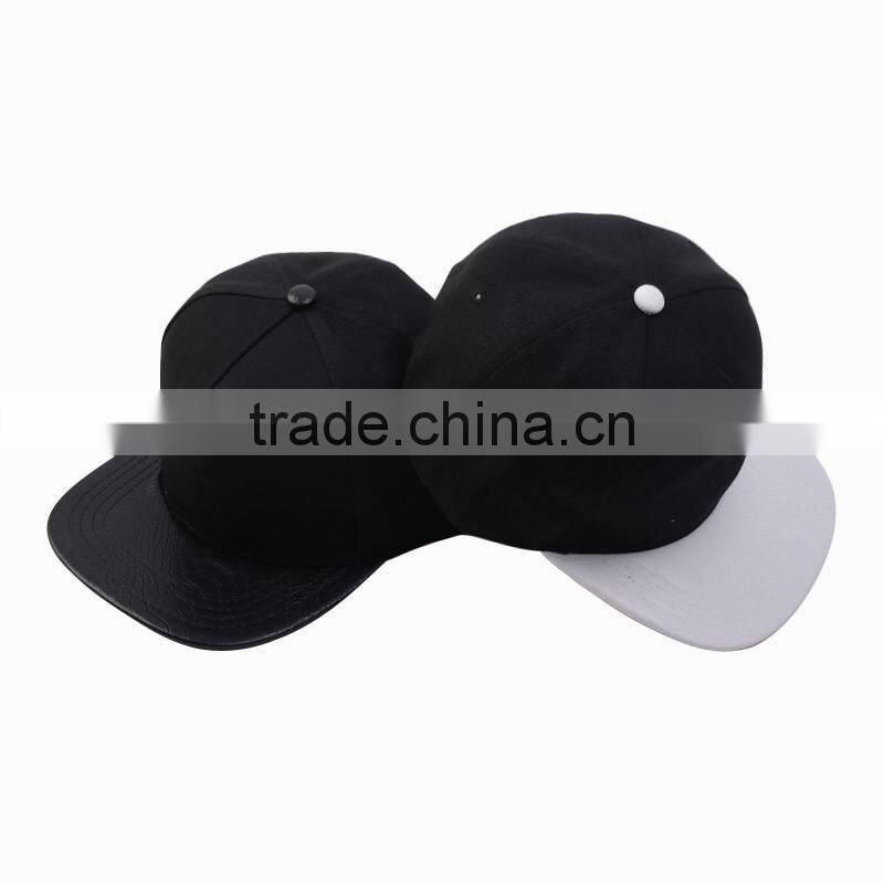 custom logo in any color snakeskin brim snapback hat