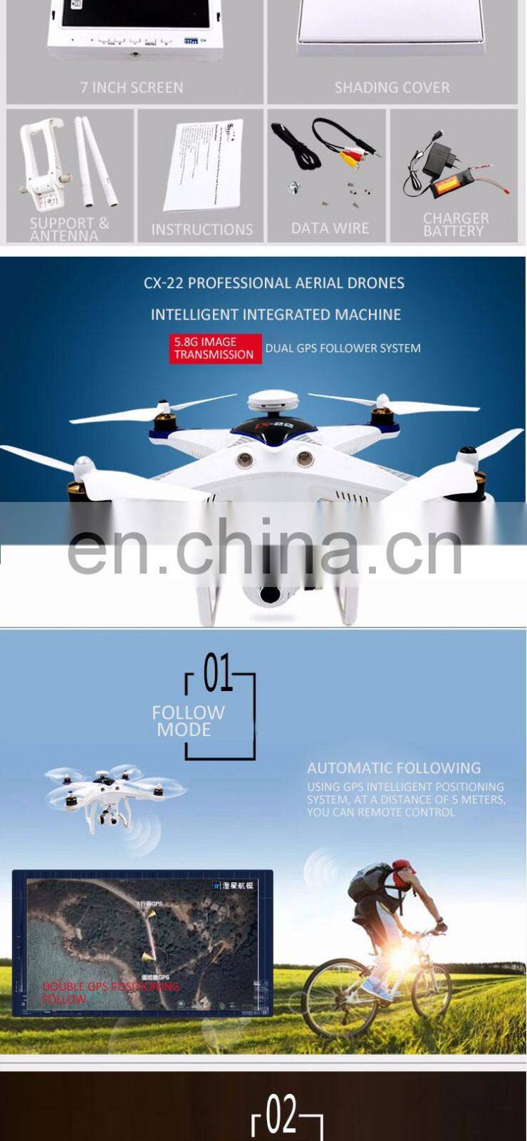 Chenghai CX Newest RC Helicopter with GPS