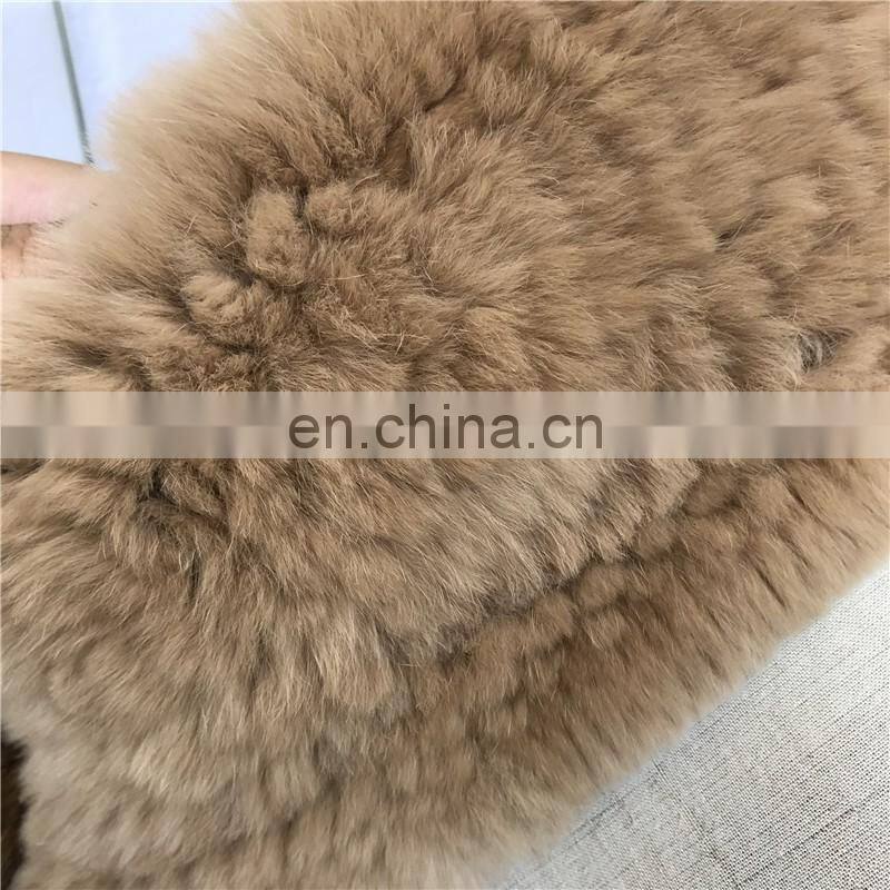 2016 Latest Design Woman Accessories Scarf / New Fashion Real Rabbit Fur Scarf / Ladies Lucury Scarf