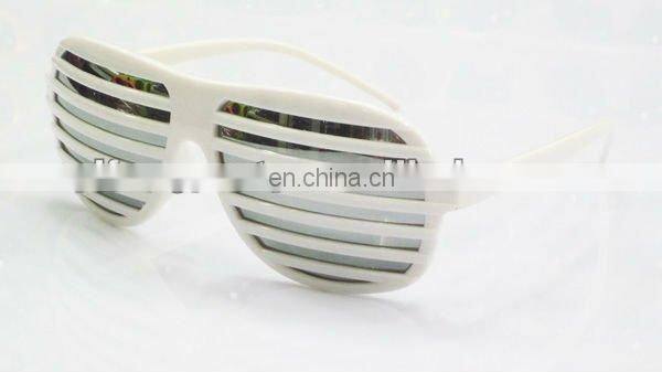 Neon pink shutter glasses