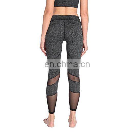 Women Mesh Stretchy Workout Sportys Yoga Leggings Pants