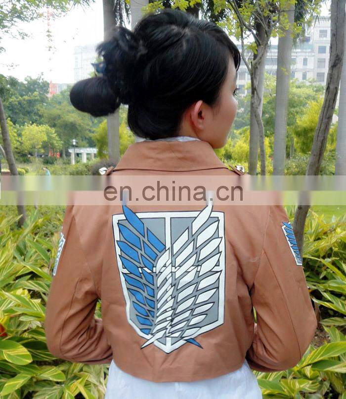 New arrival Anime 100% Cotton Attack on Titan jacket Cosplay hoddie Clothing(size:M/L/XL/XXL/XXXL) Scouting Legion