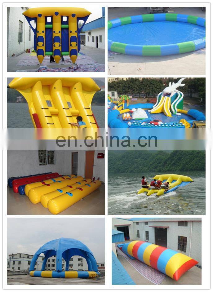 cheap inflatable banana boat for sale, banana boat fly fish