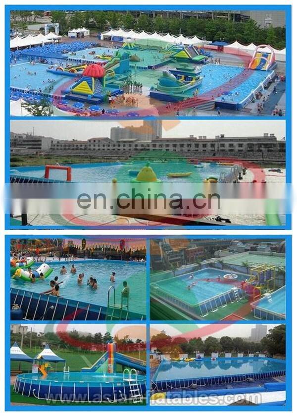 Custom Size Steel Frame Swimming Pool, Metal Frame Pool, Steel Frame Pool