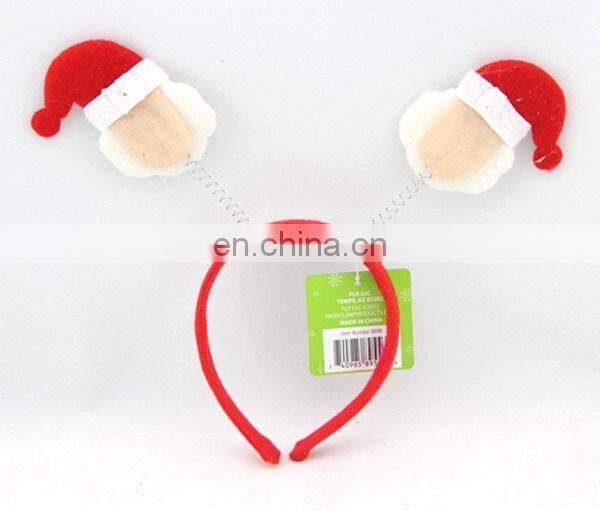 Popular christmas headwear Merry Christmas Santa hat headband