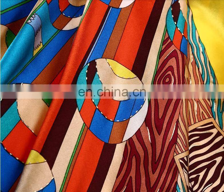 women fashion square satin silk head covering scarf