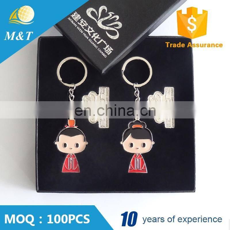 Custom metal key ring and custom metal keychain