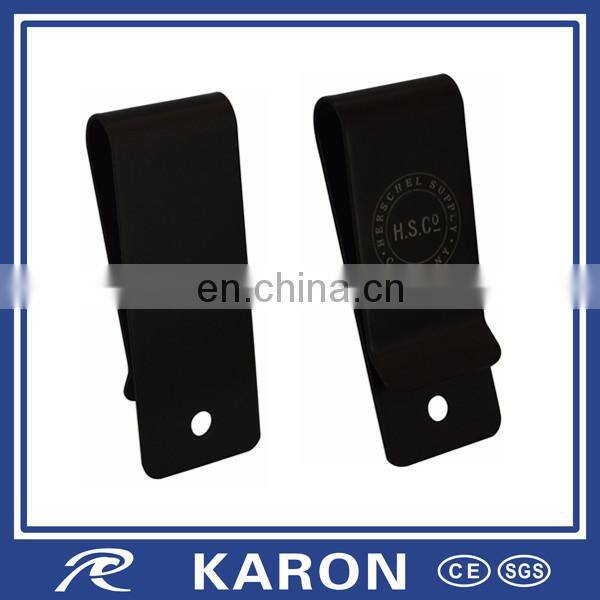 stainless steel clip cash card with Karon
