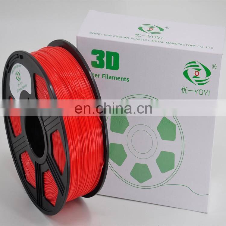 Factory supply ABS Filament 1.75mm Plastic Material For 3D Printer